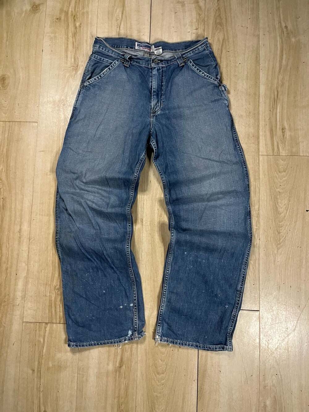 Old Navy Brand Painter's Jeans Carpenter Denim Pants Size 33x34